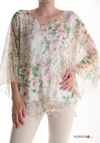  chiffon Blouse  Celadon
