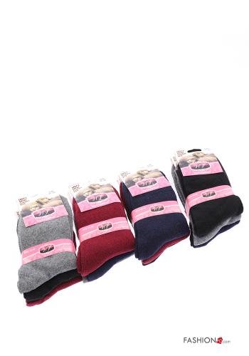  Lange Socken aus Baumwolle  Farbvarianten