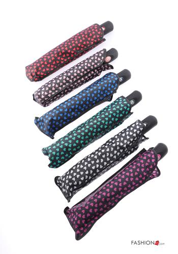  heart motif Umbrella automatic open and close
