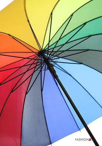 Farbiges Muster Regenschirm automatische