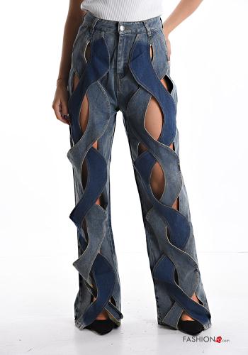  Cotton Jeans with pockets
