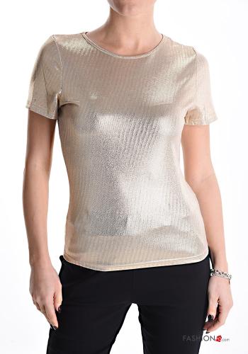  T-shirt metalizado 