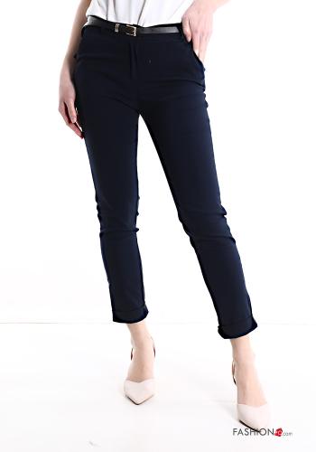  Casual Trousers  Midnight blue
