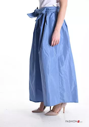  Longuette Skirt with elastic with sash