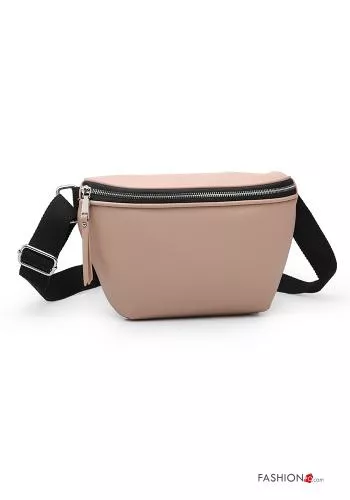  faux leather multipurpose Pouch bag with zip