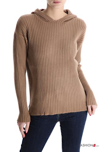  Sweater with hood