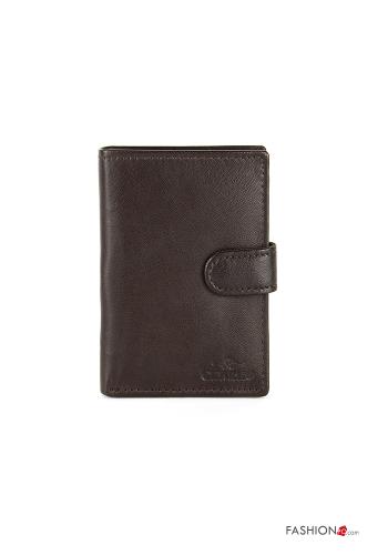  Genuine Leather Wallet with buttons