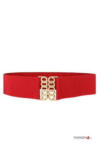  Casual Belt  Red