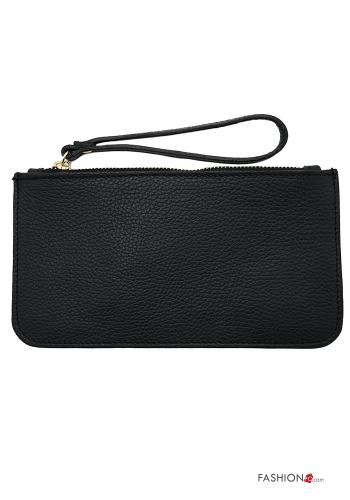  Genuine Leather Card Case with zip