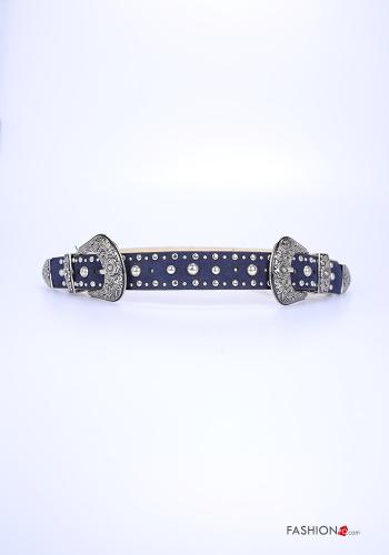  Genuine Leather Belt with studs