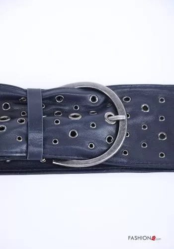 Cinturón ajustable con tachuelas 