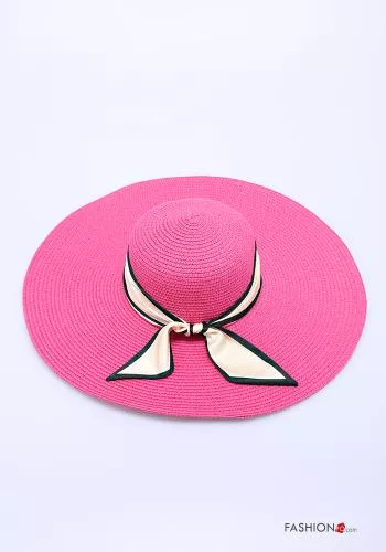  beach Hat with ribbon