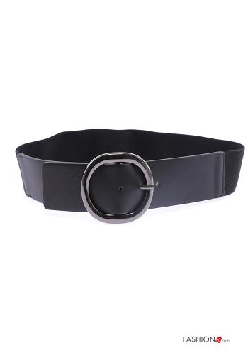  faux leather adjustable Belt  Light black