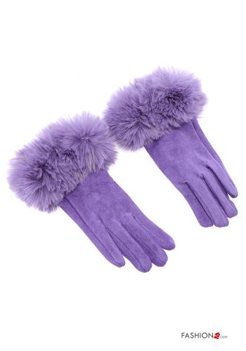  Kunstfell Handschuhe 
