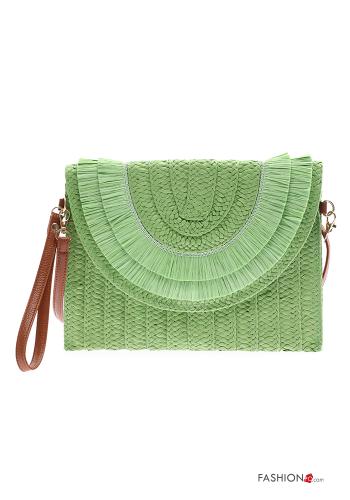  Purse with zip with fringe