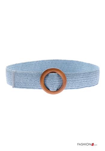  adjustable Belt with elastic Light cornflower blue