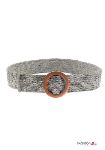  adjustable Belt with elastic Grayish green
