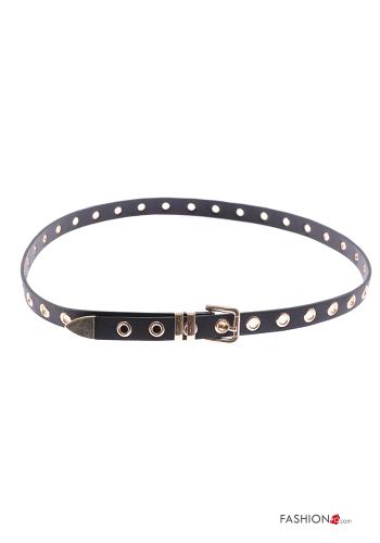  faux leather adjustable Belt  Black