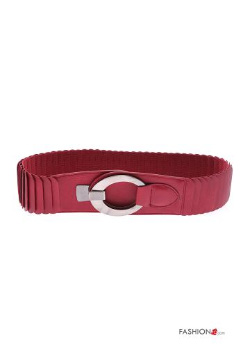  Casual Belt  Red