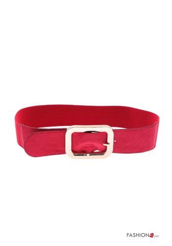  Genuine Leather Belt  Red