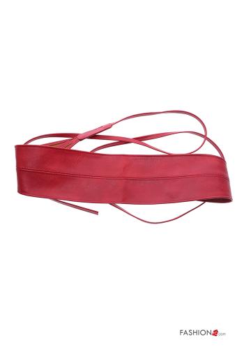  Casual Belt  Red