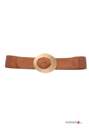  Genuine Leather Belt  Brown