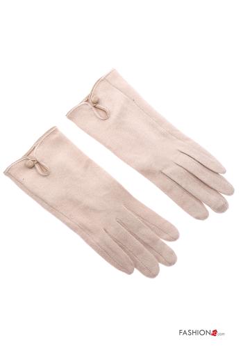  Casual Gloves  Beige