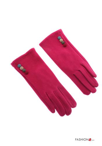  Guanti Casual  Fucsia