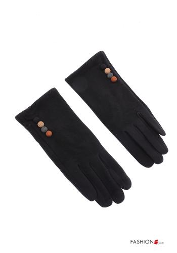  Guanti Casual  Nero