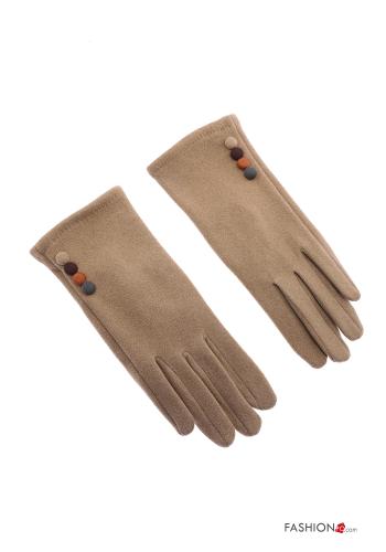  Guanti Casual  Kaki