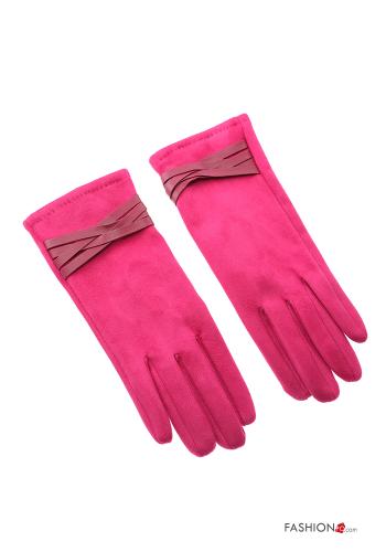 Casual Gloves  Fucsia