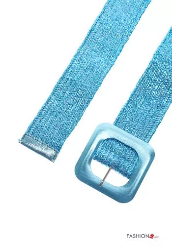  Cintura lurex regolabile con elastico 