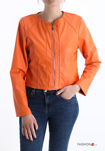  Casual Jacket  Orange