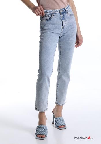 Jeans aus Baumwolle  mit Taschen
