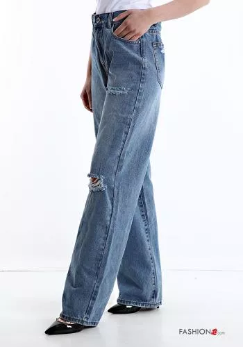 Jeans aus Baumwolle mit Taschen