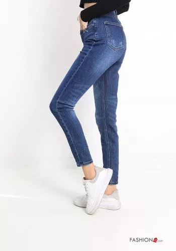 Jeans in Cotton  with pockets