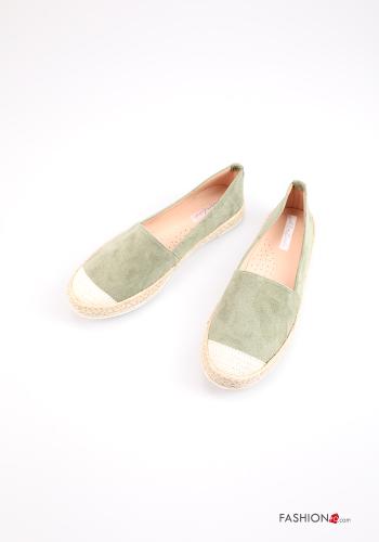 Espadrillas  camoscio Verde