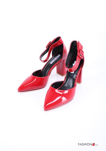  adjustable Heeled shoes with strap