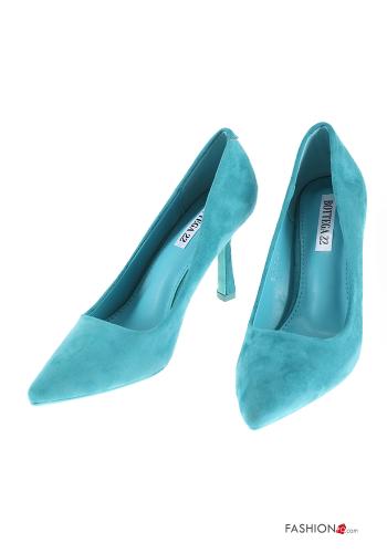  Suede pointed-toe Heeled shoes 
