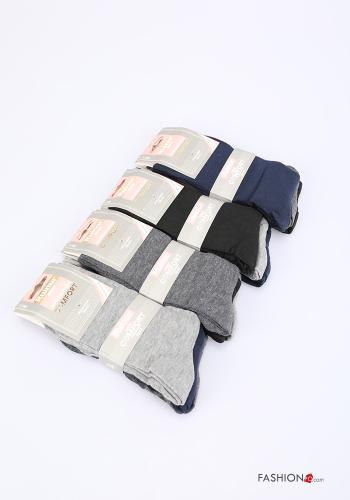Lange Socken aus Baumwolle Farbvarianten