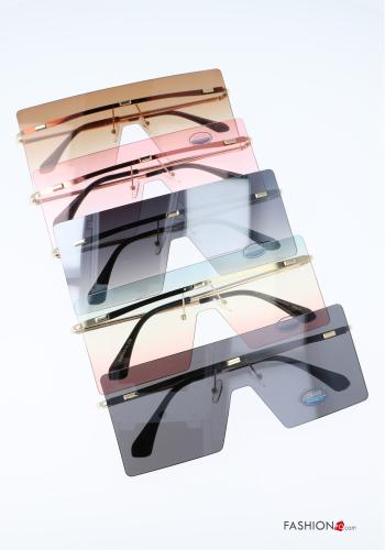 Conjunto de 12 piezas Gafas de Sol  pantalla con cristales degradados
