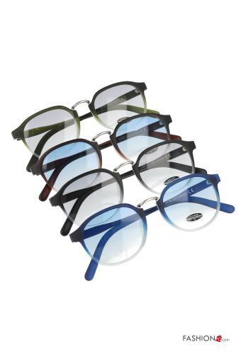 Pack de 12 peças Óculos de sol com lentes fotocromáticas com lentes degradê 