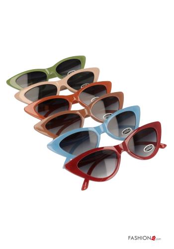 Pack de 12 peças Óculos de sol Estilo Casual 