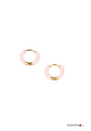  Casual Earrings  Pink