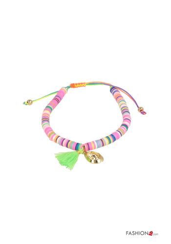  adjustable Anklet with fringes Various colours