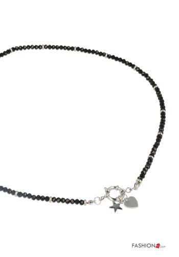  Collier Casual  Charbon