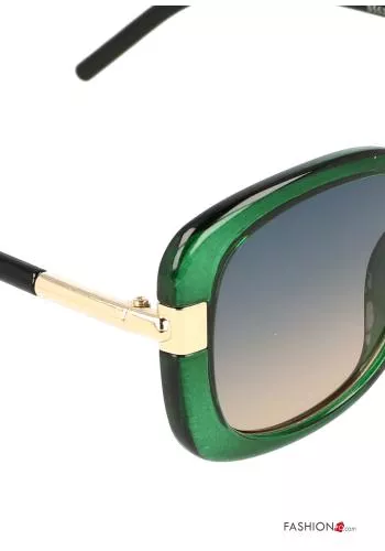 12-piece pack square Gradient Sunglasses 