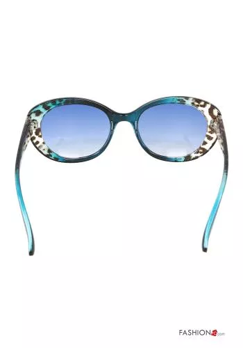 12-piece pack Animal print Gradient Sunglasses 