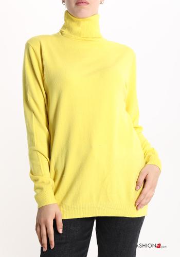  Casual Rollneck  Yellow