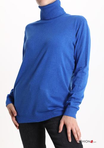  Casual Rollneck  Blue